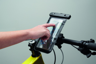 Logotrade Werbeartikel das Foto: Fahrrad-Smartphone-Halter PVC