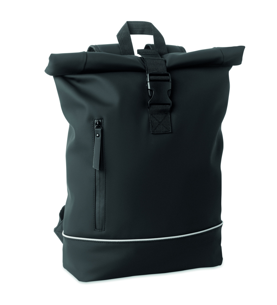 Logotrade Logogeschenke das Foto: 15" Rolltop-Laptop-Rucksack