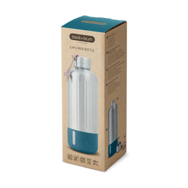 Logotrade Firmengeschenke das Foto: Black+Blum Explorer isolierte Wasserflasche groß, 850ml