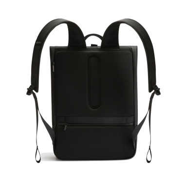 Logotrade Werbeartikel das Foto: Urban wasserabweisender Flap-Top Rucksack