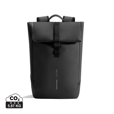 Logotrade Logogeschenke das Foto: Urban wasserabweisender Flap-Top Rucksack