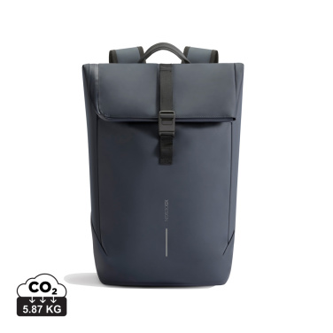 Logotrade Logogeschenke das Foto: Urban wasserabweisender Flap-Top Rucksack