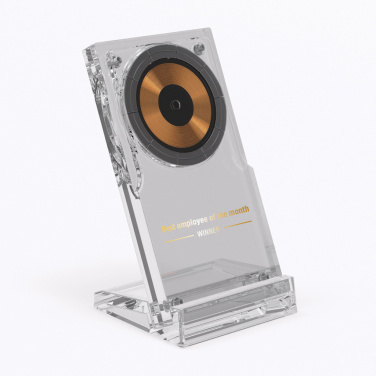 Logotrade Werbeartikel das Foto: Magcharge 15W magnetische Wireless-Charging-Stand