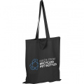 Tasche aus recycelten Flaschen Mombasa, Schwarz
