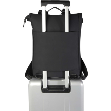Logotrade Logogeschenke das Foto: Turner 15,6" GRS-recycelter Rolltop Laptop-Rucksack 12 L