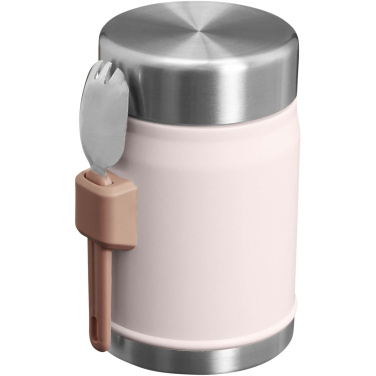 Logotrade Firmengeschenke das Foto: Stanley Legendary 400 ml Lebensmittelbehälter mit Göffel