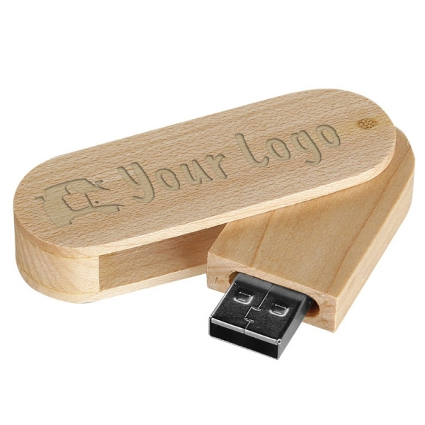 Logotrade werbemittel das Foto: USB-Stick aus Holz