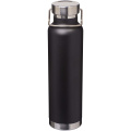 Thor 650 ml RCS-zertifizierte Kupfer-Vakuum Isolierflasche aus recyceltem Edelstahl, Tiefschwarz