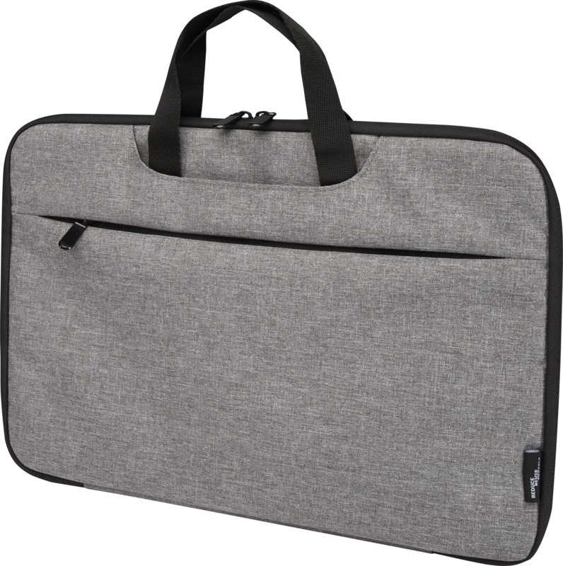 Logotrade Firmengeschenke das Foto: Libra 2-in-1-Laptoptasche aus recyceltem GRS-Material 3 L