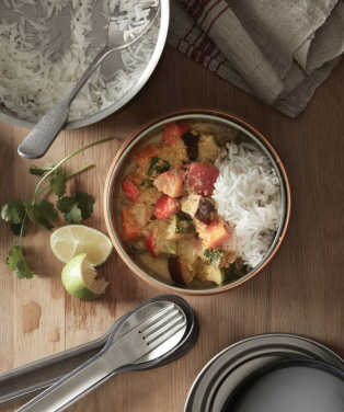 Logotrade Logogeschenke das Foto: Black+Blum Glass Lunch Bowl 750ml