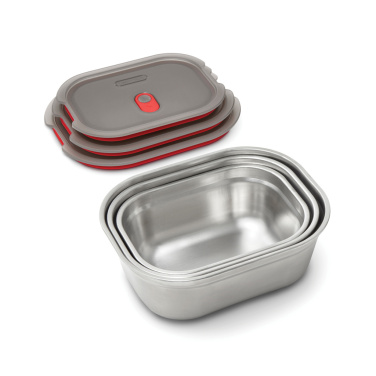 Logotrade Firmengeschenke das Foto: Black+Blum 3-tlg. Mealprep Box Set - klein, medium, groß