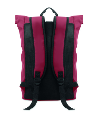 Logotrade Werbeartikel das Foto: 15" Rolltop-Laptop-Rucksack