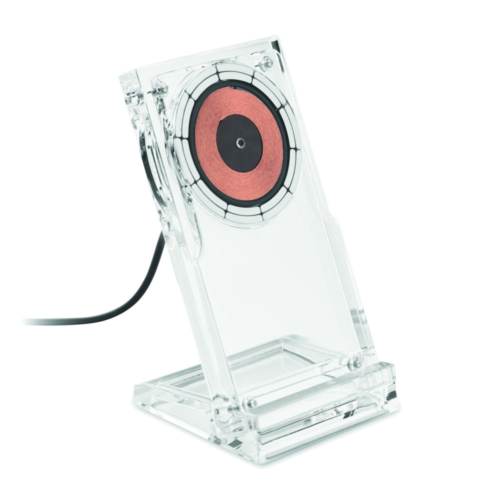 Logotrade Firmengeschenke das Foto: Kabellose Ladestation 15W