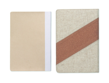 Logotrade Werbeartikel das Foto: A5-Notizbuch mit 15W-Ladegerät