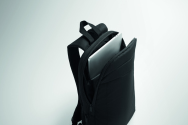 Logotrade werbemittel das Foto: 16" Rucksack 600D RPET