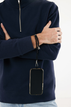 Logotrade werbemittel das Foto: CarryLoop verstellbares Handy-Armband aus RCS rec. PET