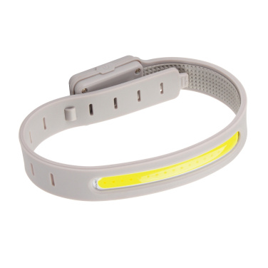 Logotrade Logogeschenke das Foto: Lumi Sprint wiederaufladbares LED Lauflicht aus RCS rec. ABS
