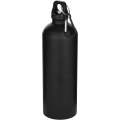 Oregon 750 ml matte RCS-zertifizierte, einwandige Trinkflasche aus recyceltem Edelstahl mit Karabinerhaken, Tiefschwarz