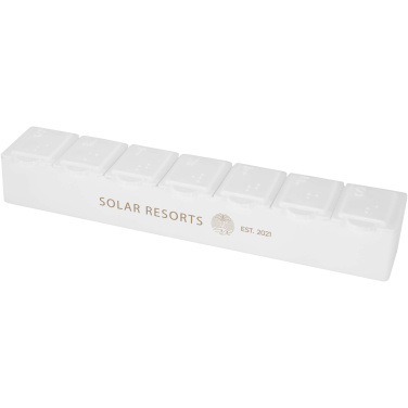 Logotrade Firmengeschenke das Foto: Dose 7 Tage Multivitamin Organizer