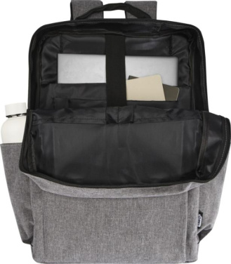 Logotrade Werbegeschenke das Foto: Libra 15" Laptop-Rucksack aus recyceltem GRS-Material 15 L