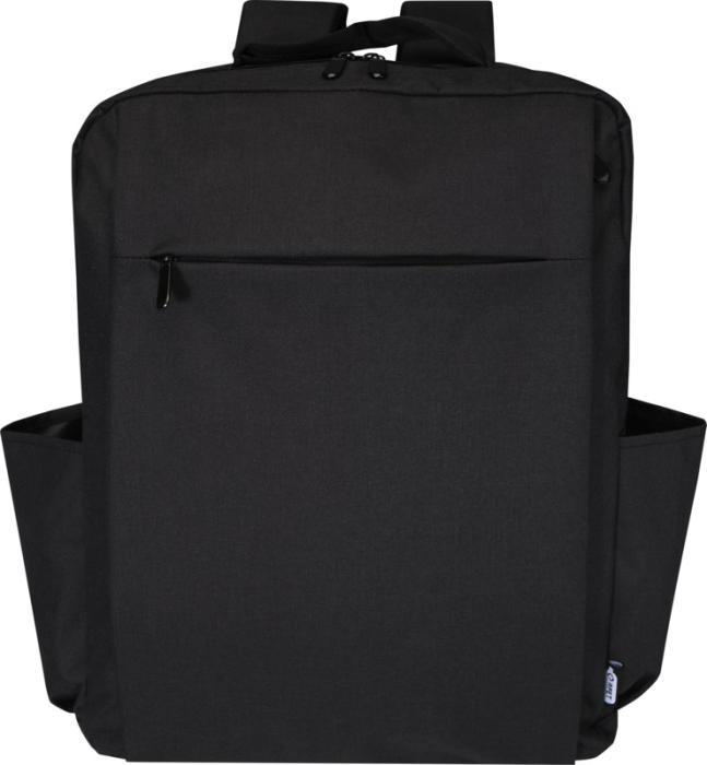 Logotrade Firmengeschenke das Foto: Libra 15" Laptop-Rucksack aus recyceltem GRS-Material 15 L