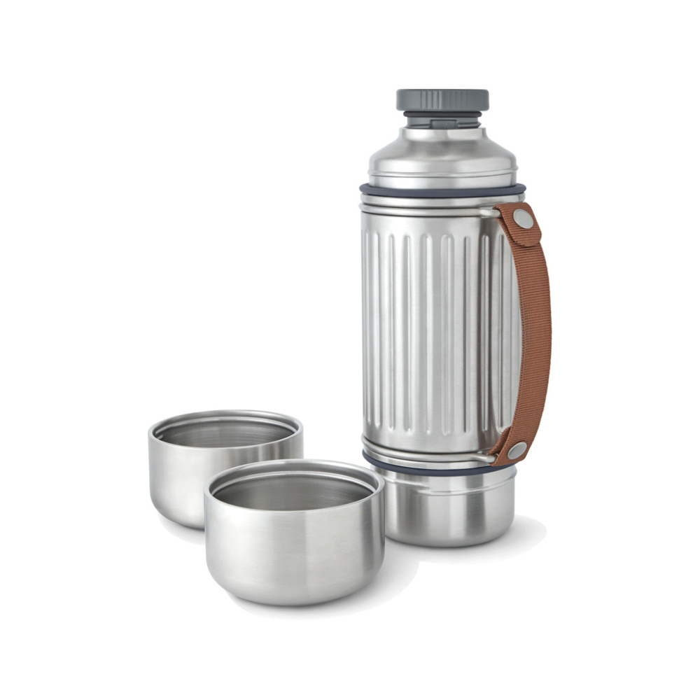 Logotrade Firmengeschenke das Foto: Black+Blum Explorer Flasche Duo 1L
