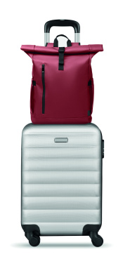 Logotrade Firmengeschenke das Foto: Rolltop-Rucksack 600D RPET