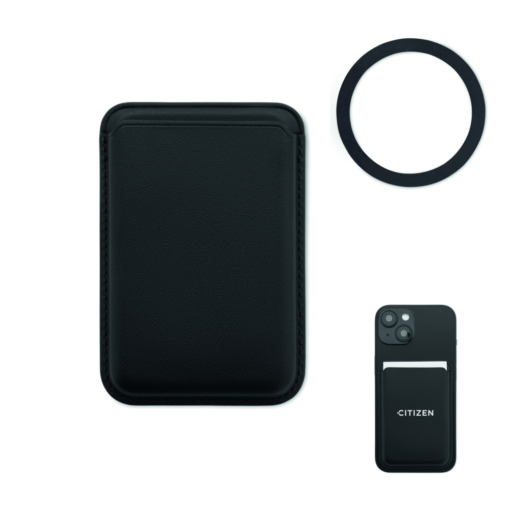 Logotrade Geschäftsgeschenke das Foto: Kreditkartenhalter magnetisch