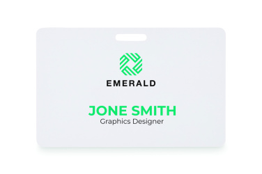 Logotrade Geschäftsgeschenke das Foto: Lanyard-Ausweis 54 x 86 mm