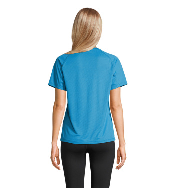 Logotrade Werbeartikel das Foto: VORTEX WOMEN RAGLAN T-SHIRT