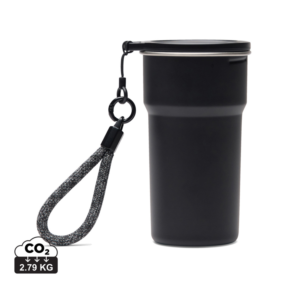 Logotrade Geschäftsgeschenke das Foto: VINGA Parks Becher aus RCS Stainles Steel, 4 Stück, 250ml