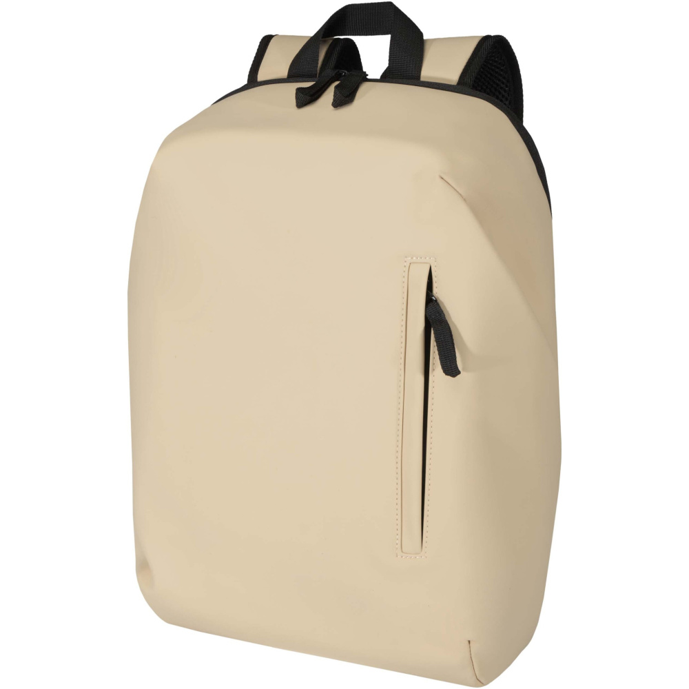 Logotrade Werbeartikel das Foto: Resi Plus 15" GRS recycelter diebstahlsicherer Rucksack 18L