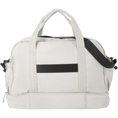 Logotrade Geschäftsgeschenke das Foto: Puffer GRS recycelte Reisetasche mit isoliertem Boden 30L