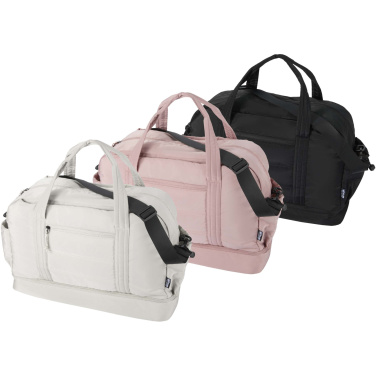 Logotrade Geschäftsgeschenke das Foto: Puffer GRS recycelte Reisetasche mit isoliertem Boden 30L
