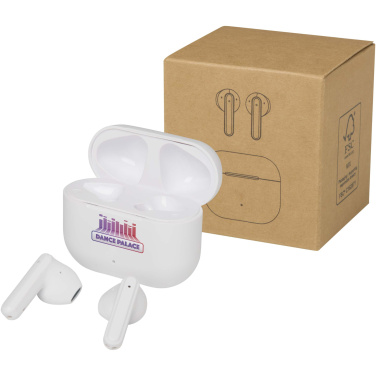 Logotrade Logogeschenke das Foto: Altais True Wireless Bluetooth® Headset aus recyceltem Kunststoff