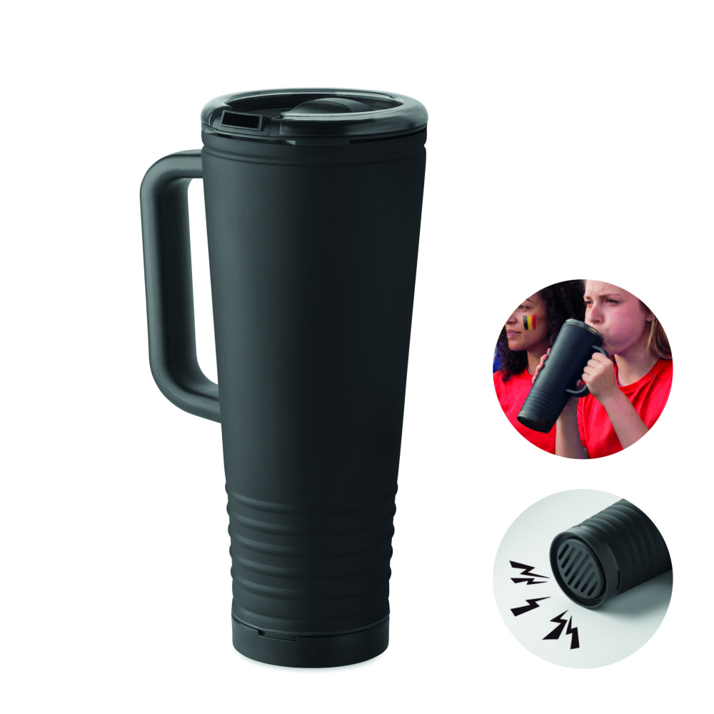 Logotrade Logogeschenke das Foto: Howler Cup w handle 700ml