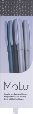 Logotrade Werbegeschenke das Foto: Metallkugelschreiber Des Moines MoLu