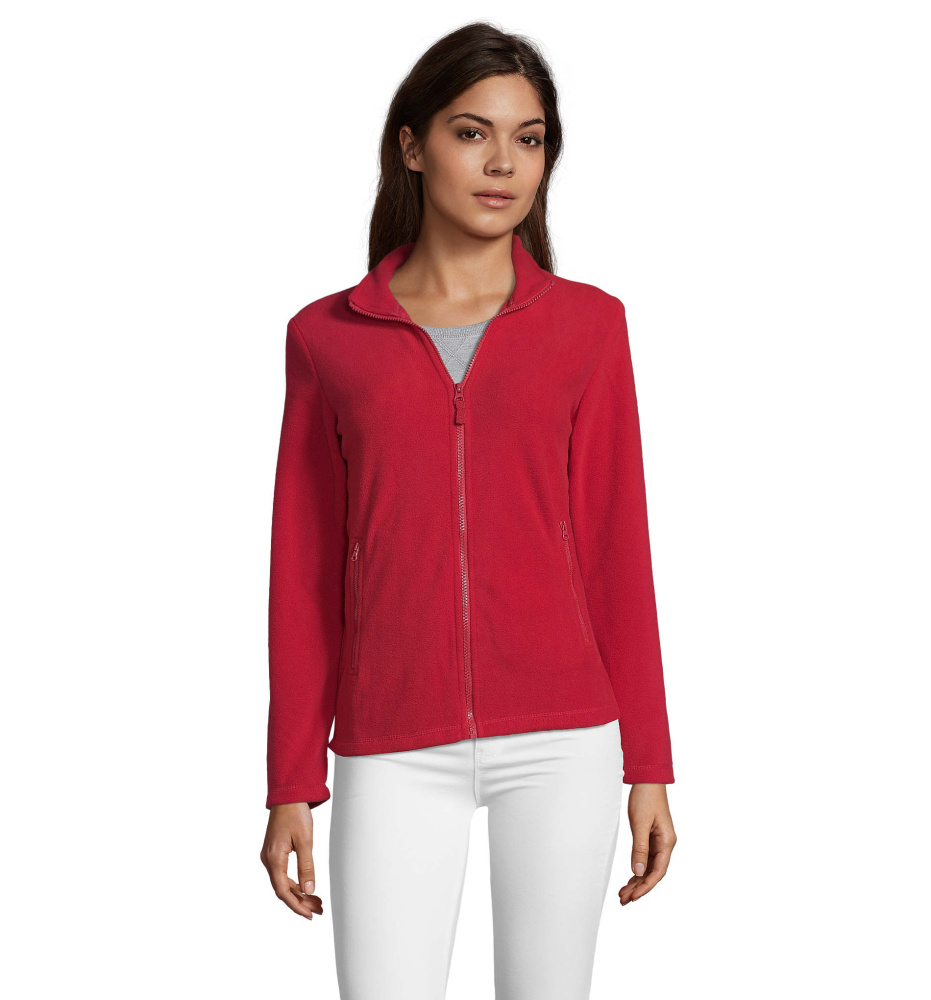Logotrade Logogeschenke das Foto: NORMAN DAMEN FLEECE 220
