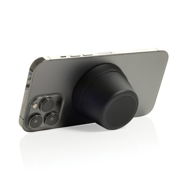 Logotrade Logogeschenke das Foto: Nivio magnetischer 5W-Speaker aus RCS recyceltem Aluminium