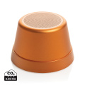 Nivio magnetischer 5W-Speaker aus RCS recyceltem Aluminium, orange