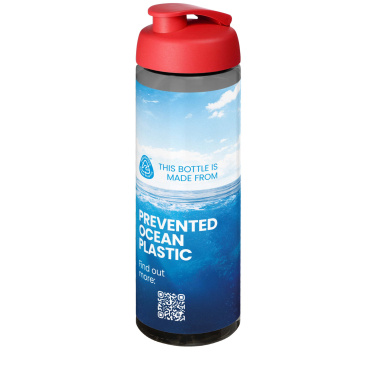 Logotrade Werbegeschenke das Foto: H2O Active® Eco Vibe 850 ml Sportflasche mit Klappdeckel