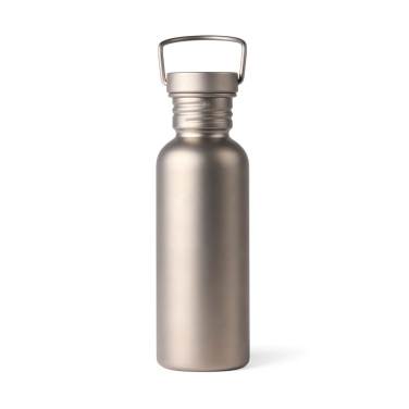 Logotrade werbemittel das Foto: Nordic Drift Trail Ultraleichte Titan-Wasserflasche 600ml