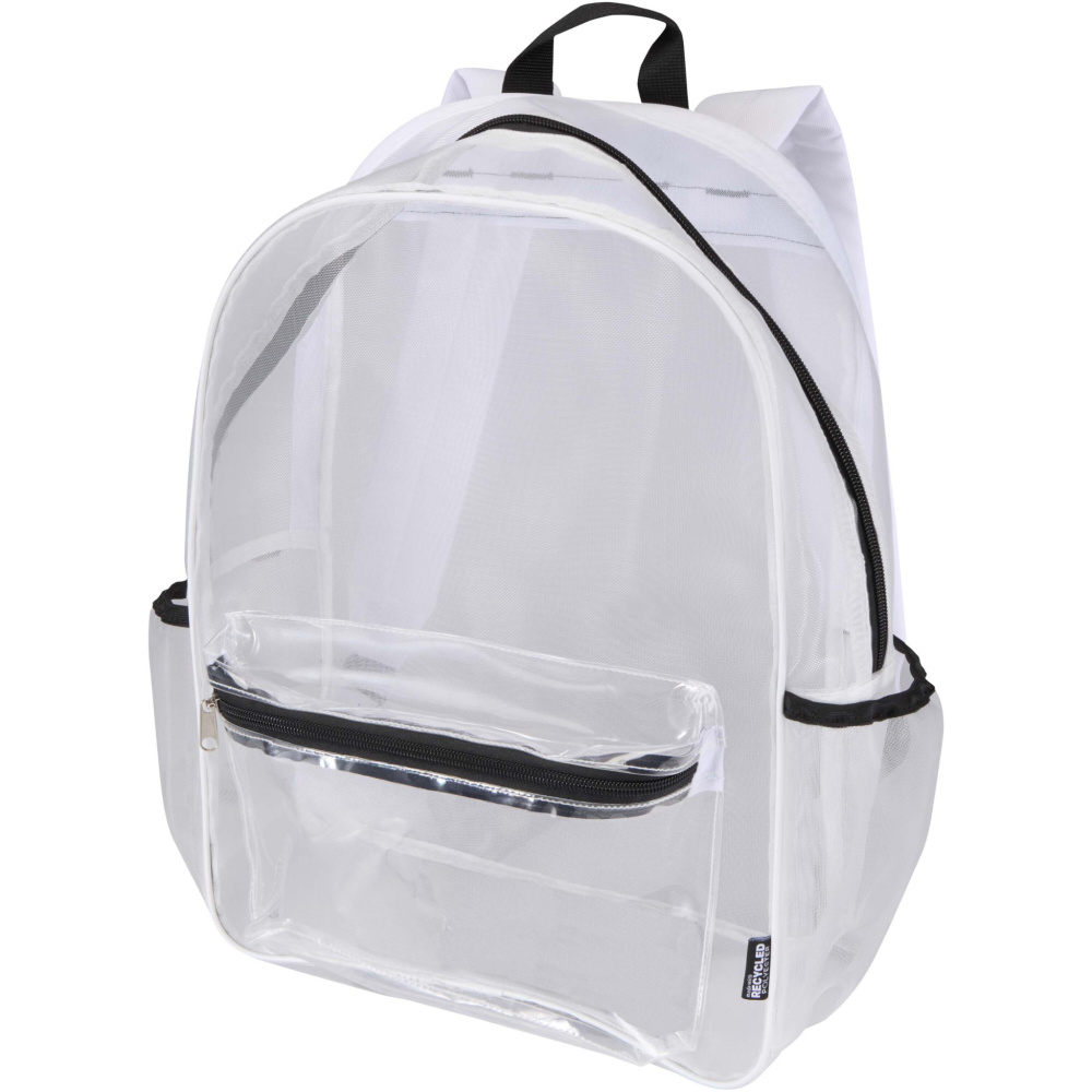 Logotrade Logogeschenke das Foto: Mesh 18 L Rucksack aus GRS Recyclingmaterial