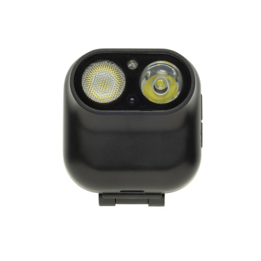 Logotrade Werbegeschenke das Foto: Gear X Stirnlampe mit Bewegungssensor aus RCS rec. ABS