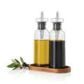 AdHoc Menage AromaPour Öl- und Essigspender-Set 300ml, transparent