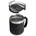 Stanley Everyday 350 ml Cam Becher aus Edelstahl, Schwarz