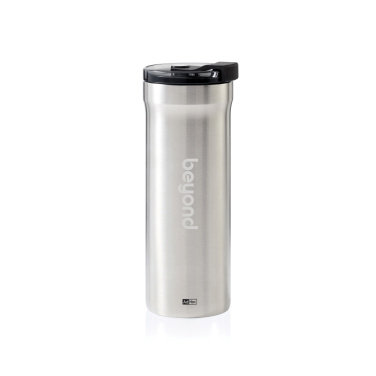 Logotrade Firmengeschenke das Foto: AdHoc Thermobecher Pulse