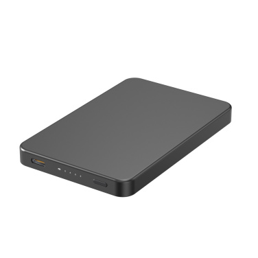Logotrade Werbegeschenke das Foto: Urban Vitamin Marin 5.000mAh magnet. 15W Wireless Powerbank