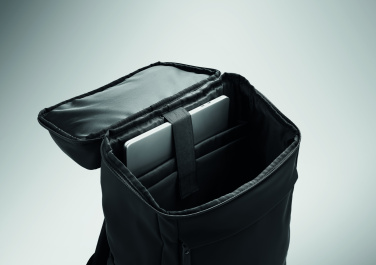 Logotrade werbemittel das Foto: 15" PU Laptop-Rucksack