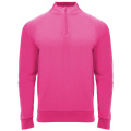 Epiro Half-Zip Sweatshirt Unisex, Pink Fluor